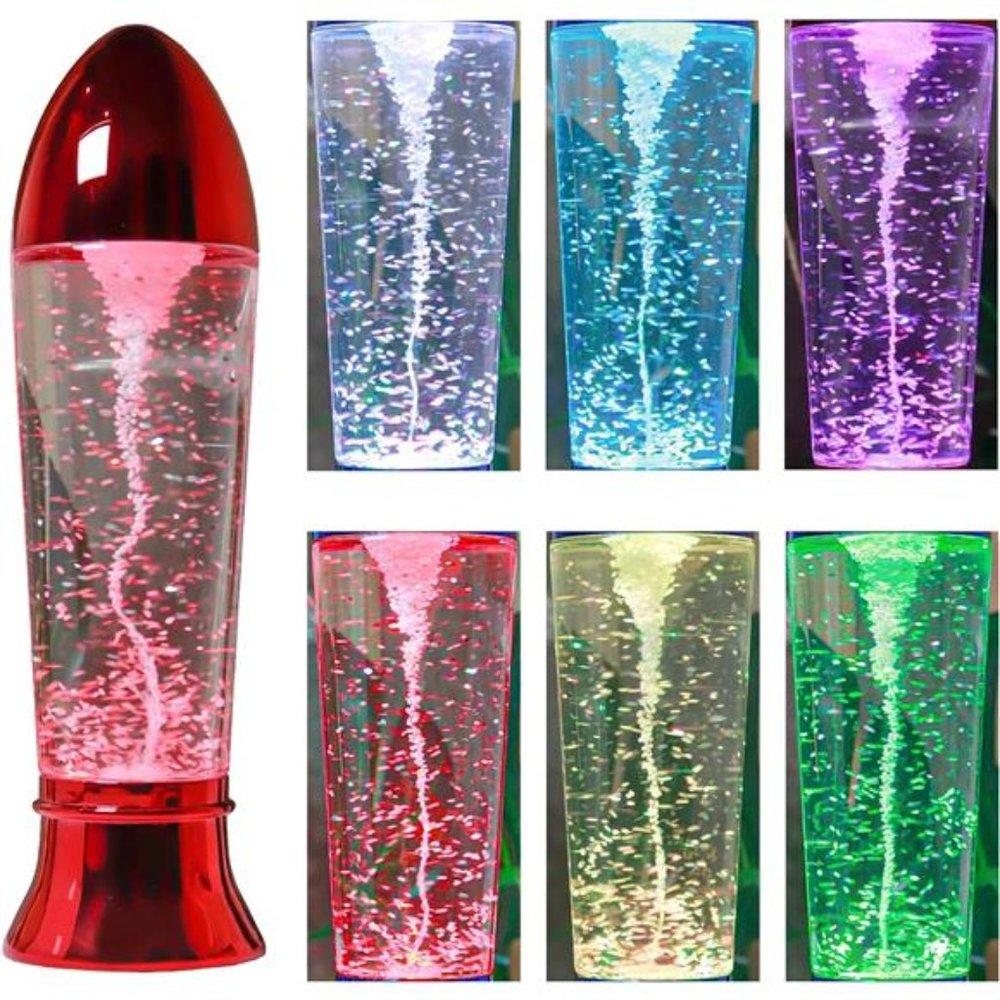 Tornado Lamp 10.5" Cool Kids Toy LED Color Changing,Tornado Maker Kid Safe Toy